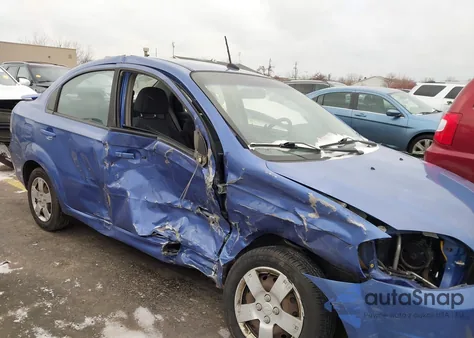 2009 Chevrolet Aveo Lt из США, поврежденный, VIN KL1TD56E99B370034